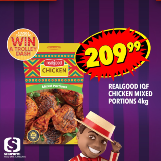 Realgood IQF Chicken mixed portions