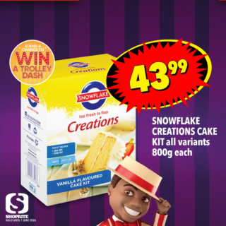 Snowflake Creations Cake Kit