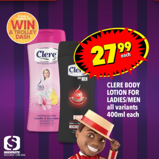 Clere Body Lotion
